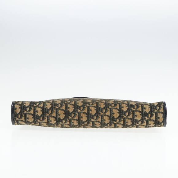 DIOR Trotter Canvas Shoulder Bag Navy - Picture 9 of 12